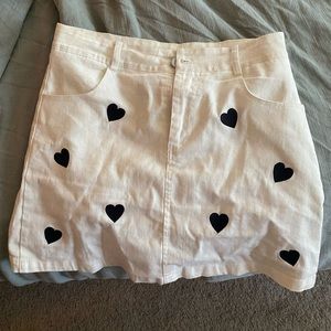 Cider Heart Mini Skirt